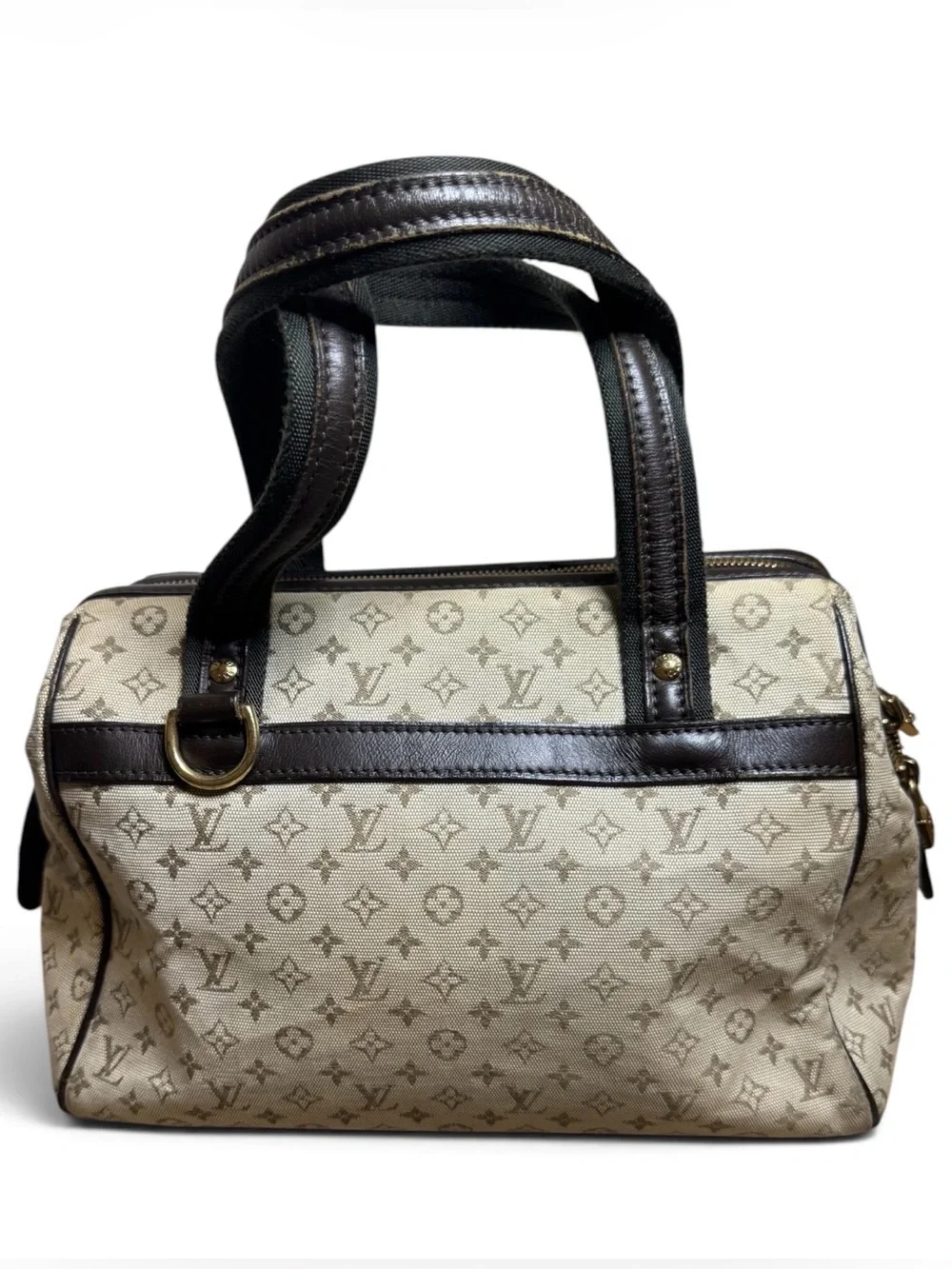 Louis Vuitton Brown Mini Lin Josephine PM